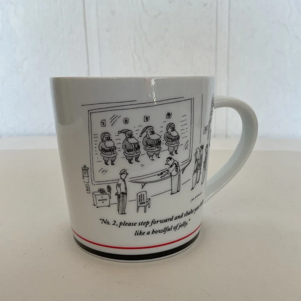 Restoration Hardware x The New Yorker Set of Two Ceramic Mugs